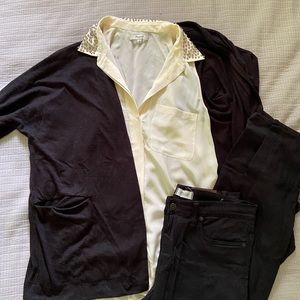 MOVING SALE Madewell Rhinestone Buttondown
